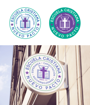 Escuela Cristiana Nuevo Pacto | Diseño de Logo por H-H Arts