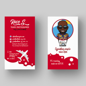 Business Card Design by Ana White for Adventures Of Rico Photography | Design: #22882709