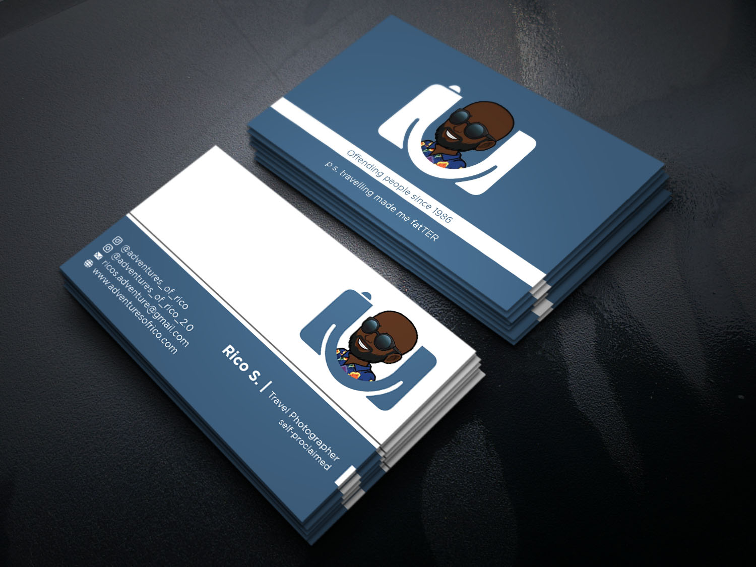 Business Card Design by Verified artistry for Adventures Of Rico Photography | Design #22851866