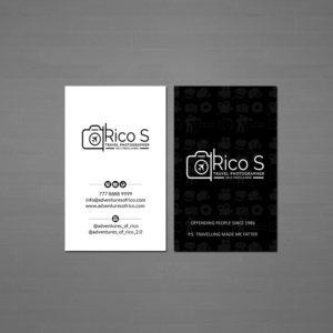Visitenkarten-Design von Creations Box 2015 für Adventures Of Rico Photography | Design: #22874938