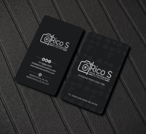 Business Card Design by Creations Box 2015 for Adventures Of Rico Photography | Design: #22875304