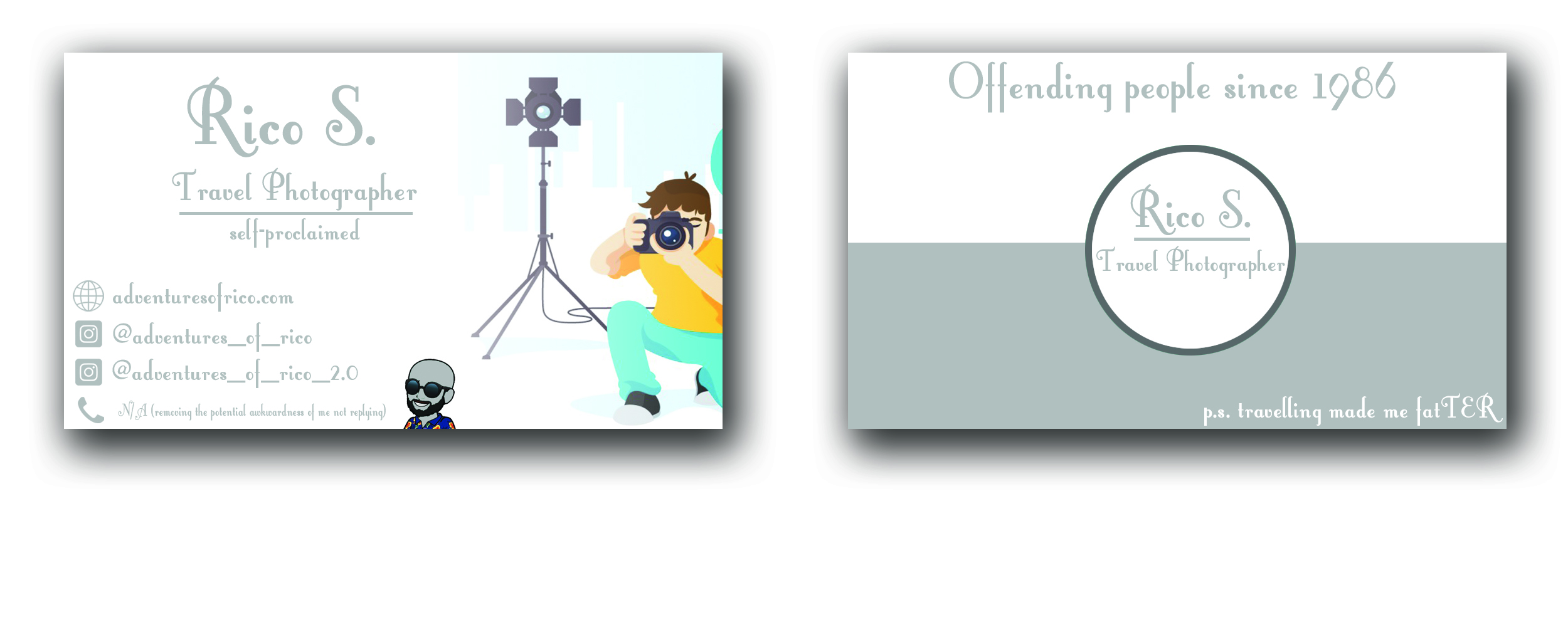 Business Card Design by talhatamimi6 for Adventures Of Rico Photography | Design #22856133