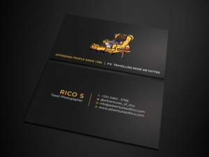 Business Card Design by Tripti Ranjan Gain for Adventures Of Rico Photography | Design: #22894495