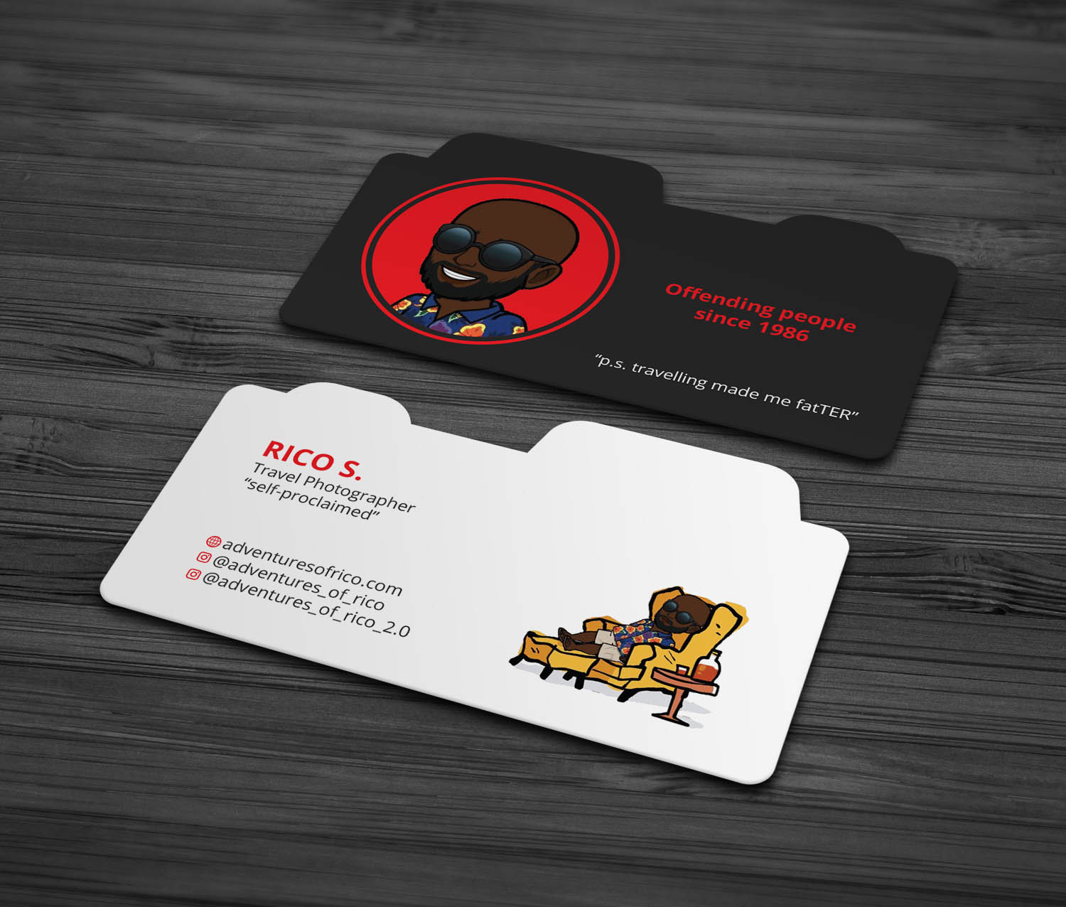 Business Card Design by MDesign for Adventures Of Rico Photography | Design #22869101