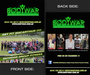 Flyer Design by Zadarko. for BODYWAR Pty Ltd | Design: #3003595