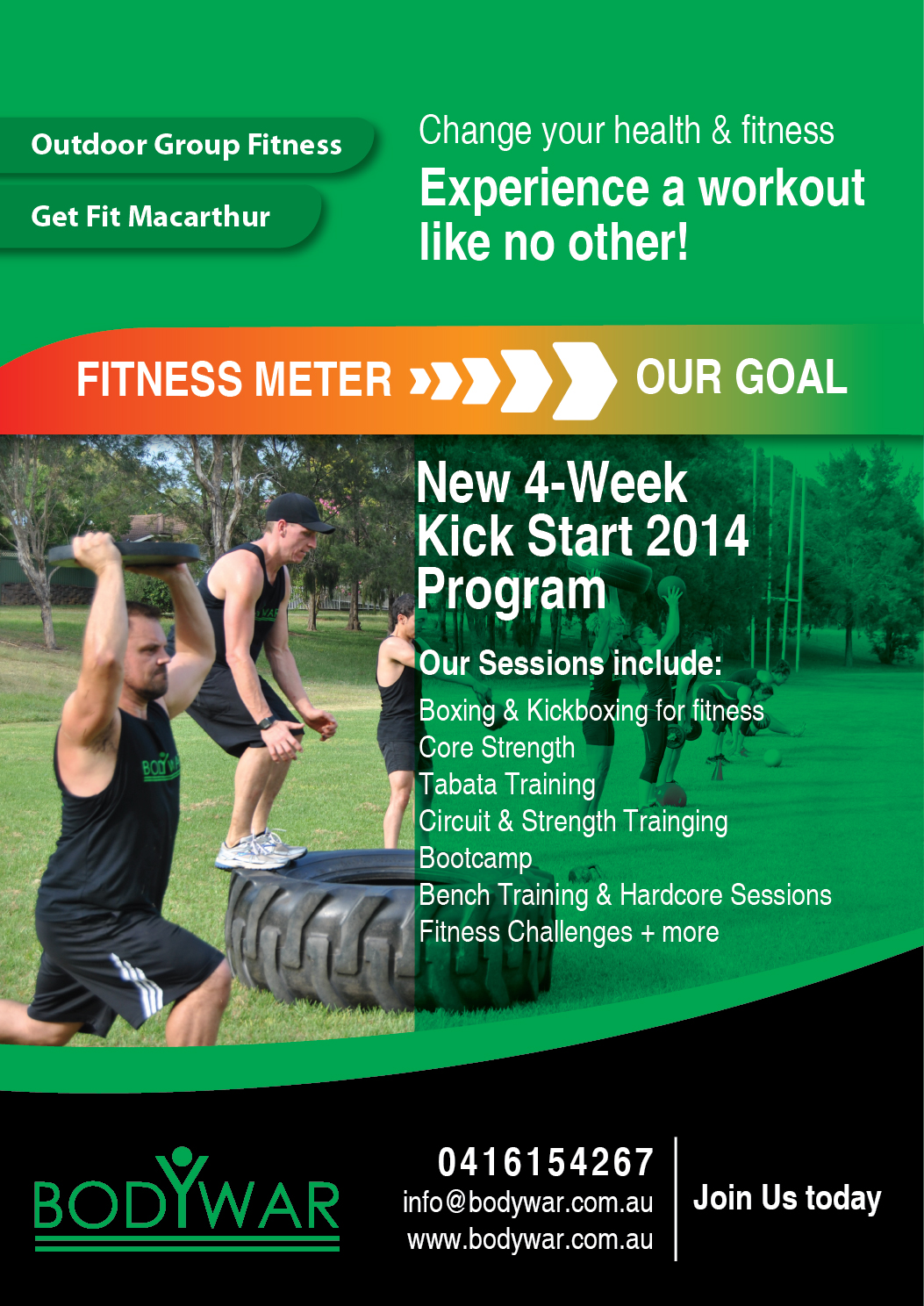 Flyer Design by tanaynash for BODYWAR Pty Ltd | Design #2996280
