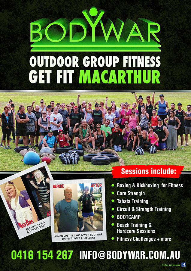 Diseño de Flyer por RD Brand Architects para BODYWAR Pty Ltd | Diseño #2985570