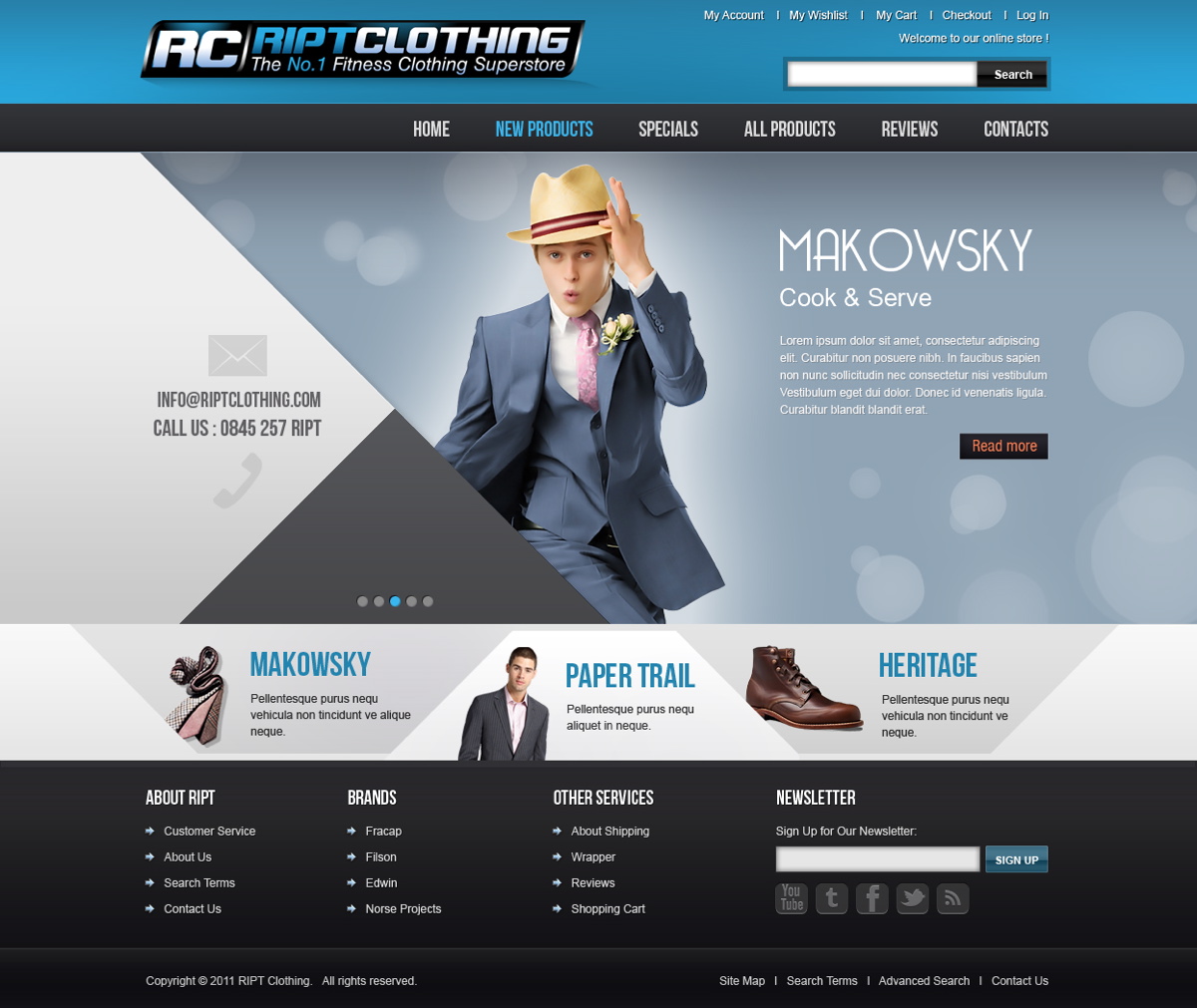 Web Design par pb pour ce projet | Design #710653