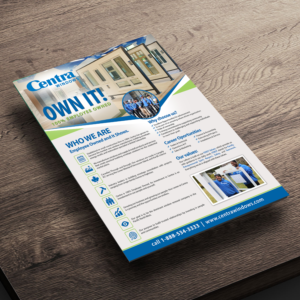 Design de Flyer par Designers Hub pour Centra Windows | Design : #22853065