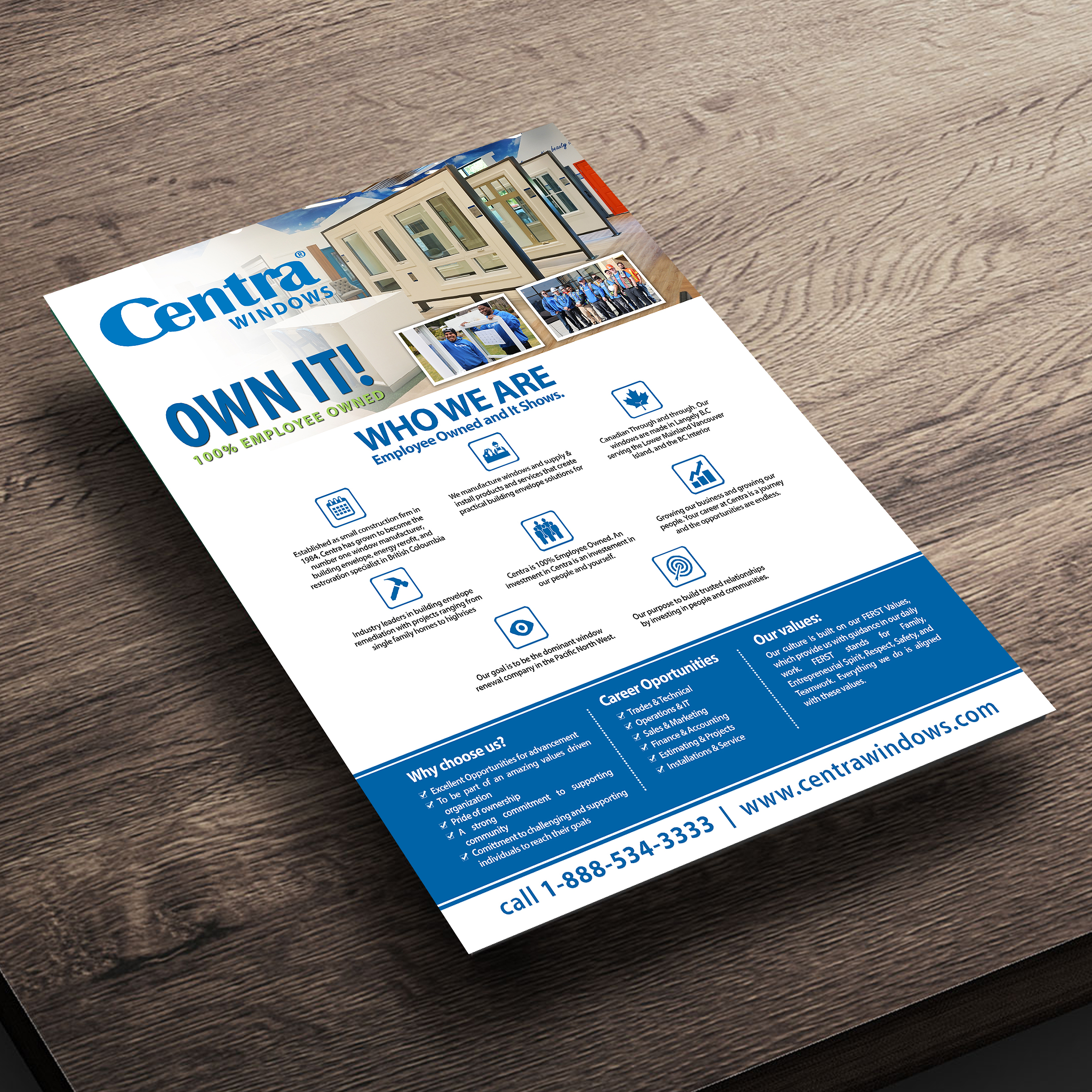 Design de Flyer par Designers Hub pour Centra Windows | Design #22855757