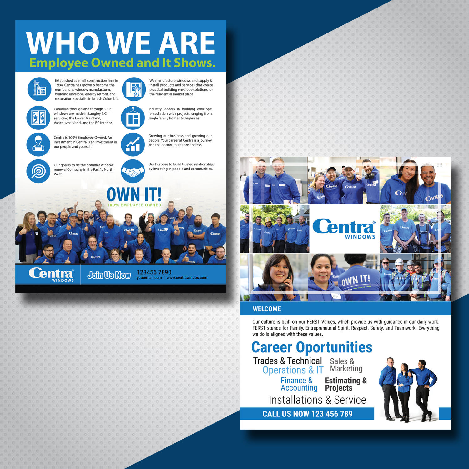 Design de Flyer par uk pour Centra Windows | Design #22853690