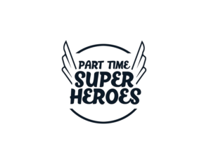 PART TIME SUPER HEROES | Logo Design by NILDesigns