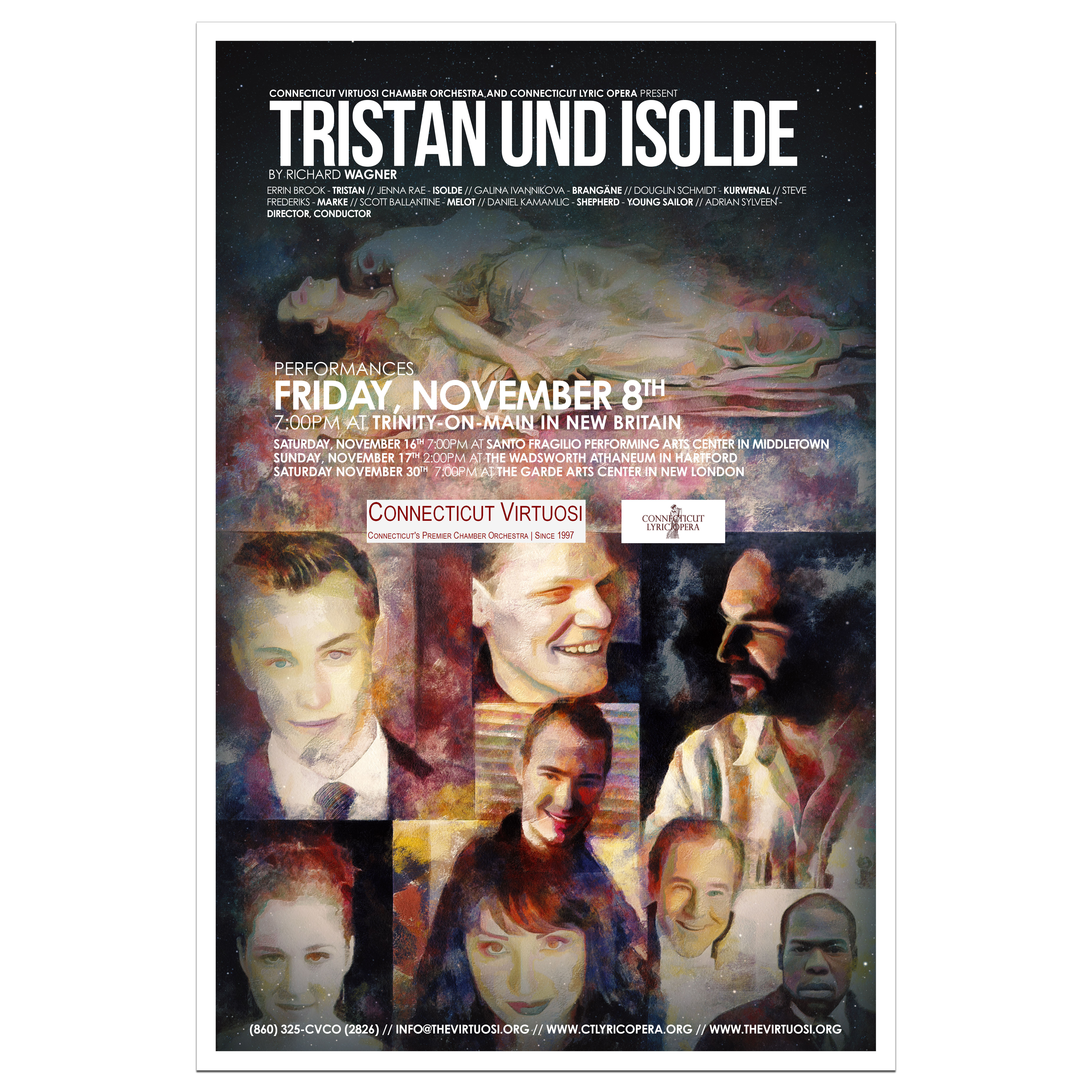 Poster Design by Creative_Sinapsi for Connecticut Virtuosi Chamber Orchestra, Inc.  | Design #22890403