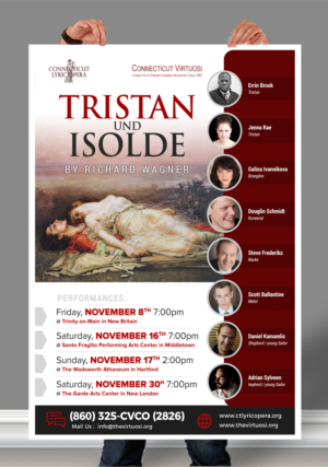Poster Design by SAI DESIGNS for Connecticut Virtuosi Chamber Orchestra, Inc.  | Design: #22890019