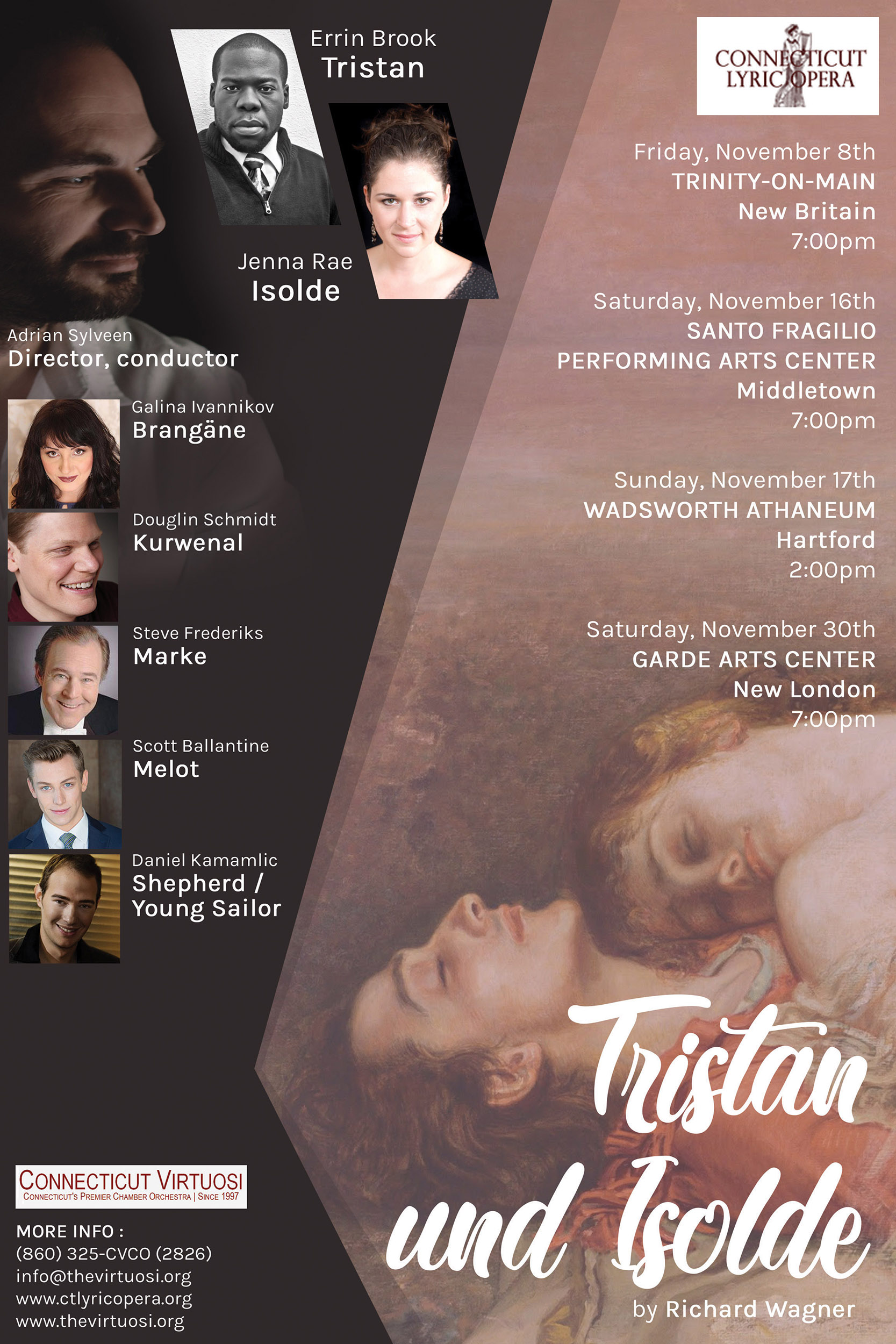 Poster Design by Ardianet for Connecticut Virtuosi Chamber Orchestra, Inc.  | Design #22853620