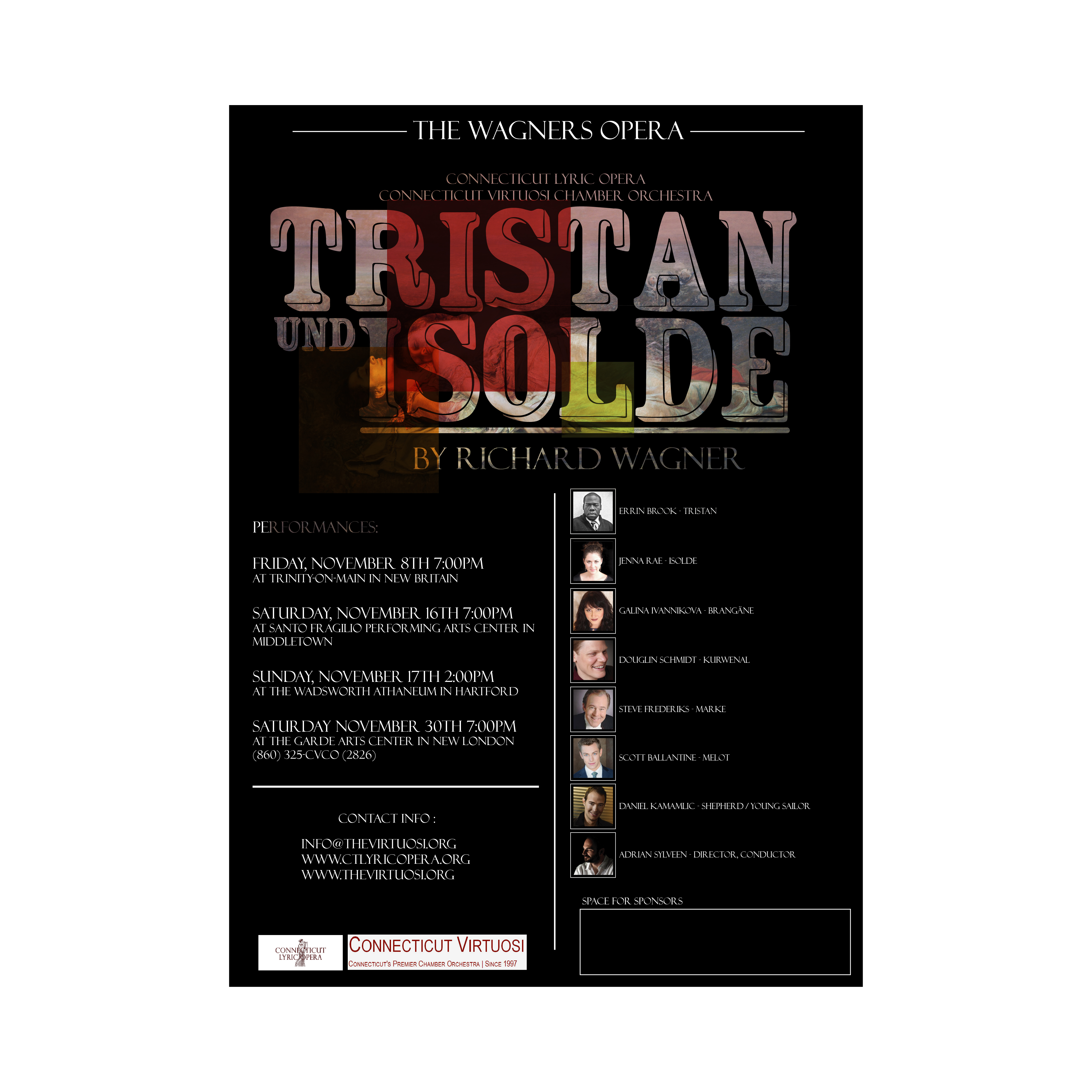 Poster Design by BLESS-IDN for Connecticut Virtuosi Chamber Orchestra, Inc.  | Design #22864206