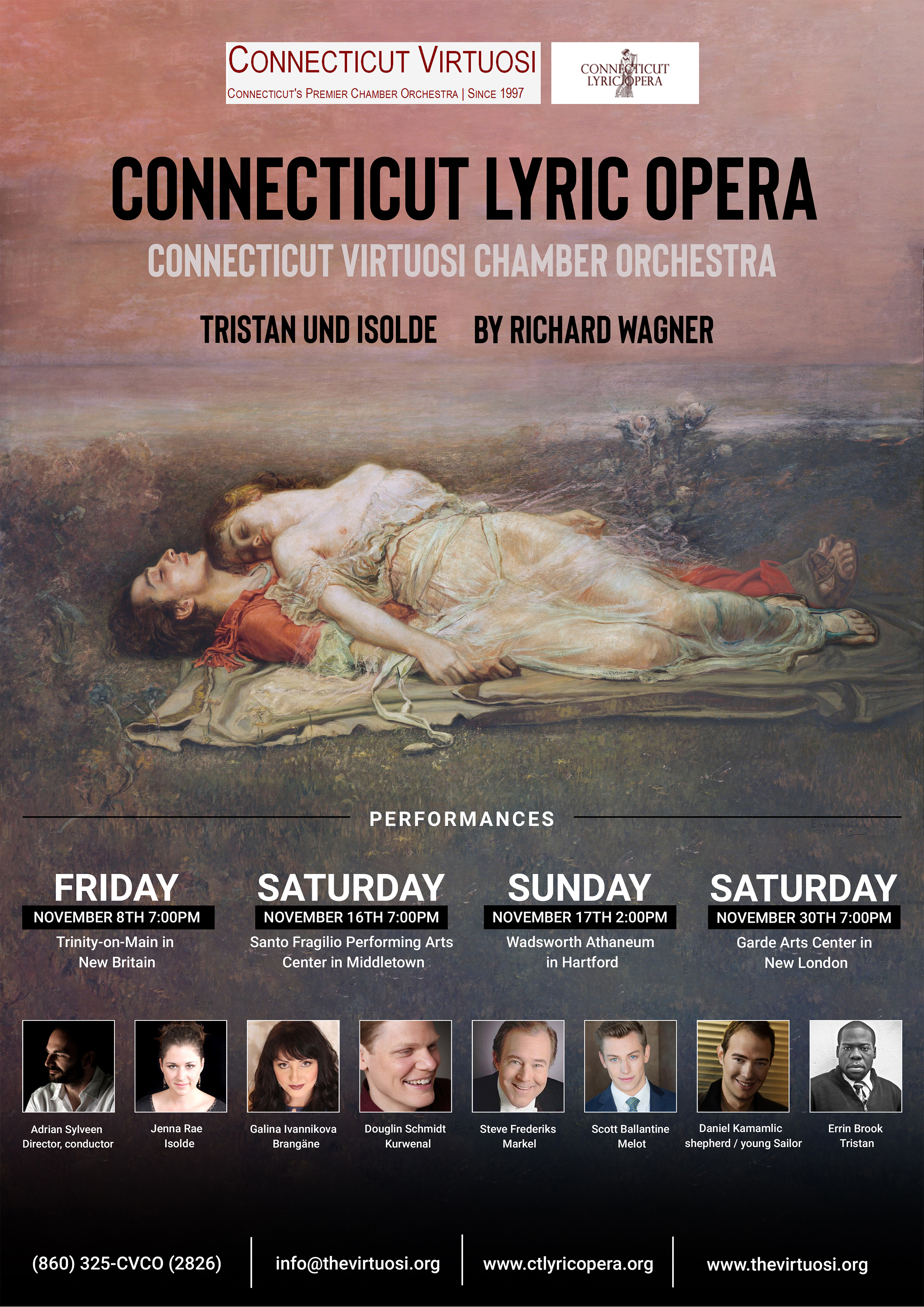 Diseño de Póster por fallingpixels para Connecticut Virtuosi Chamber Orchestra, Inc.  | Diseño #22887936