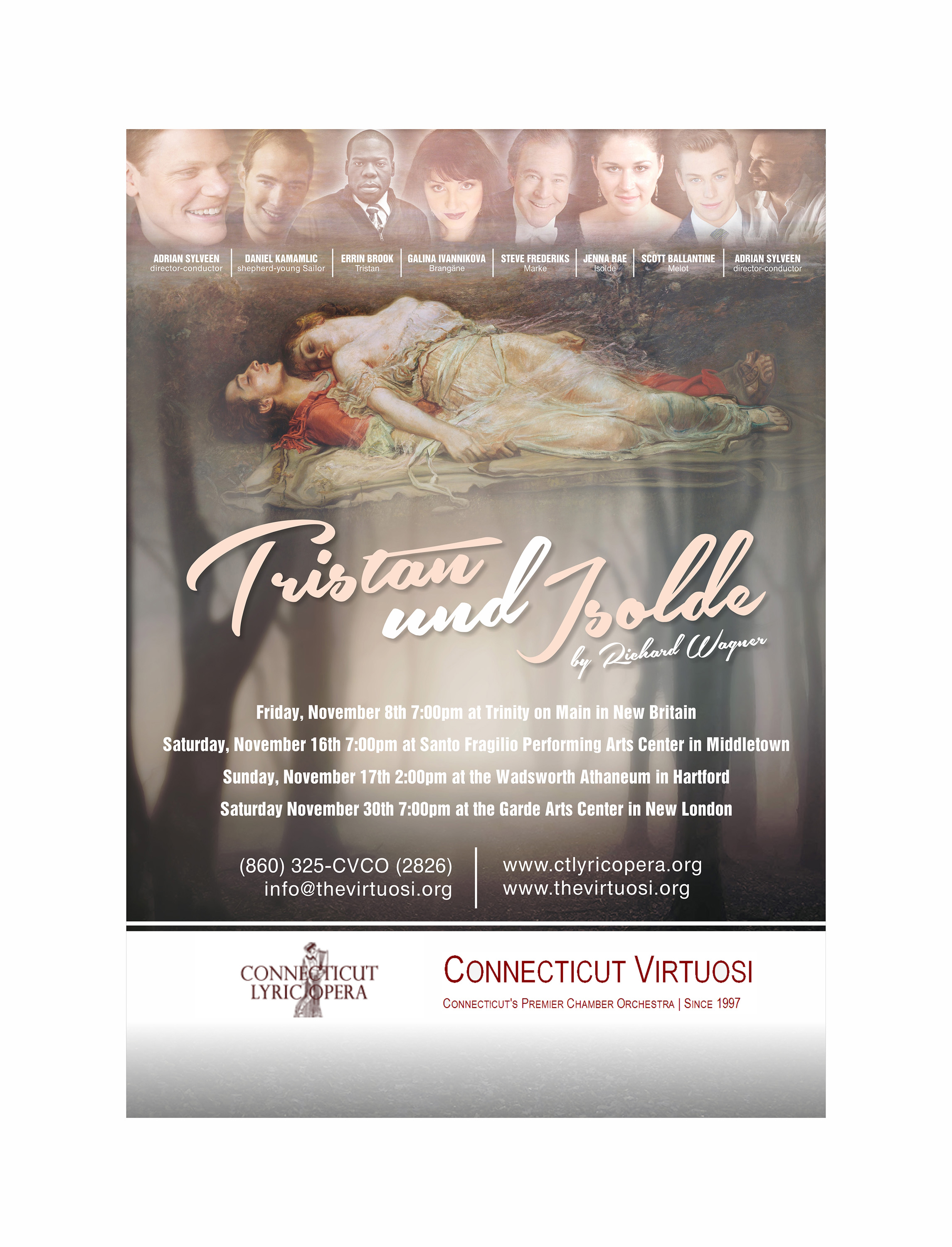 Poster Design by iDealS for Connecticut Virtuosi Chamber Orchestra, Inc.  | Design #22877982