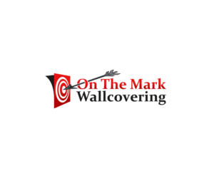 ON THE MARK WALLCOVERING       -- Installation at it's finest! | Logo Design by Mario
