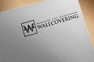 ON THE MARK WALLCOVERING       -- Installation at it's finest! | Diseño de Logo por Ochieng