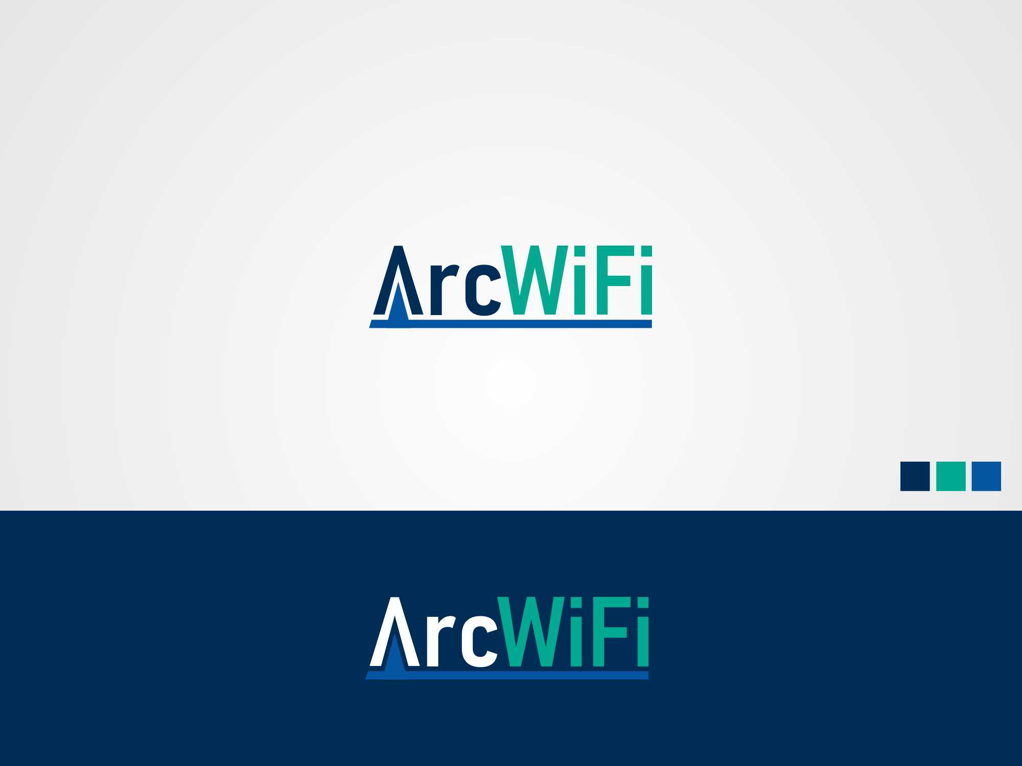 Logo Design by cleverlogo for ArcWiFi Corporation | Design #22845074