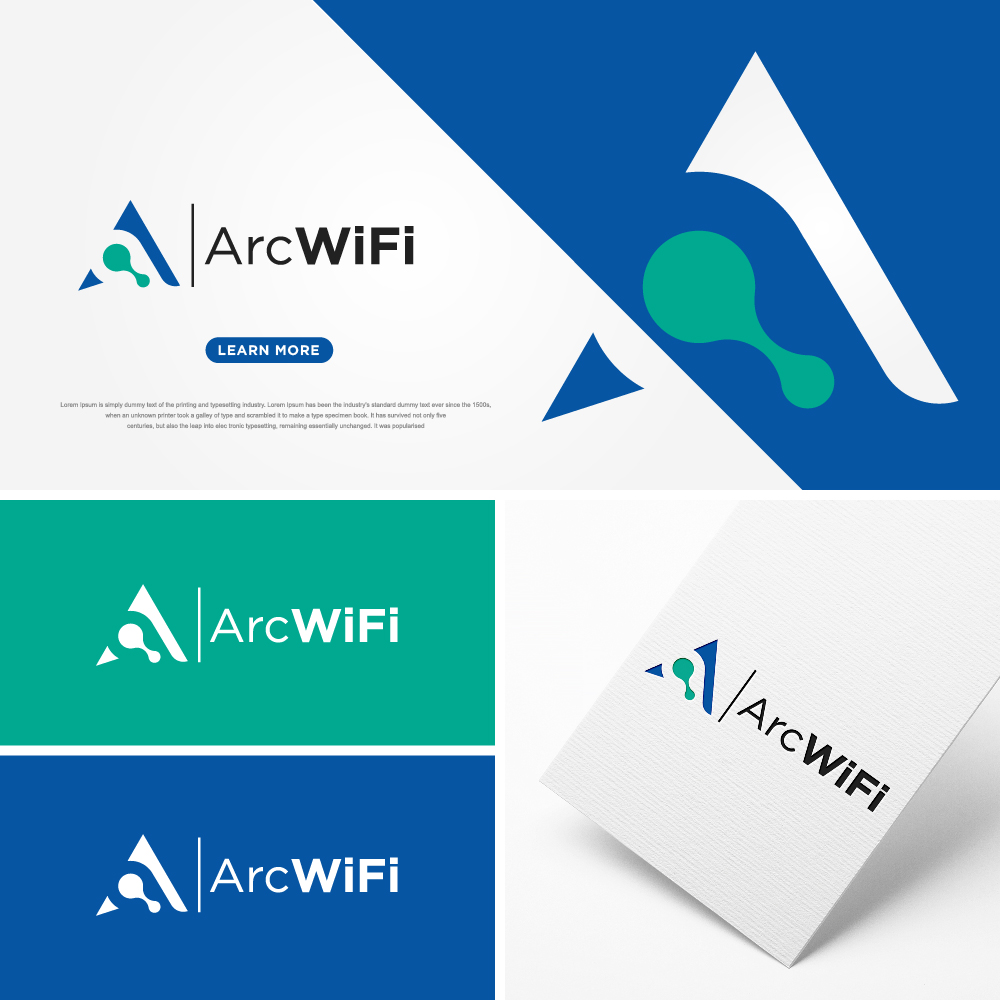 Logo Design by sushsharma99 for ArcWiFi Corporation | Design #22845723
