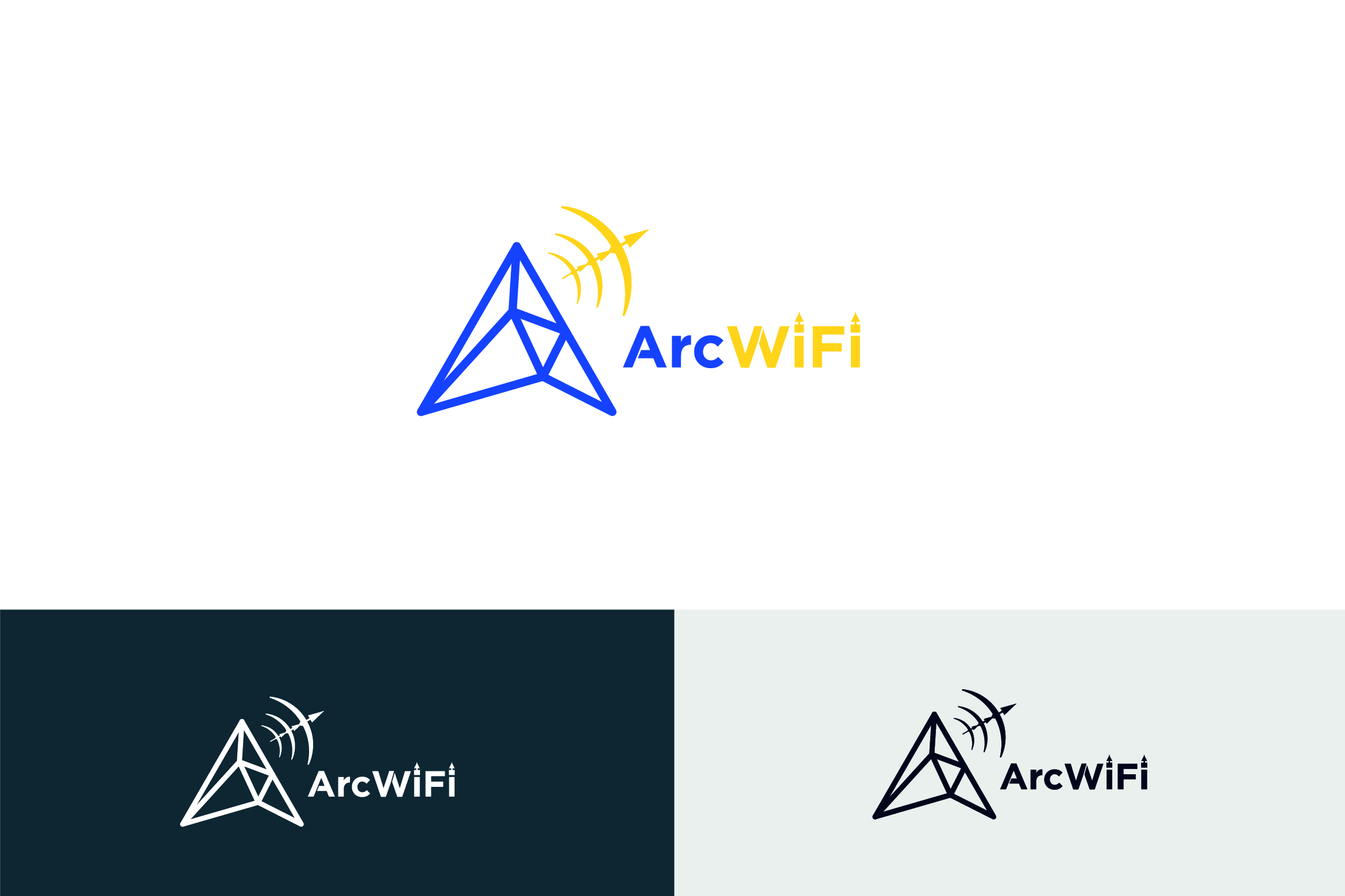 Logo Design by Luova Designs for ArcWiFi Corporation | Design #22852027