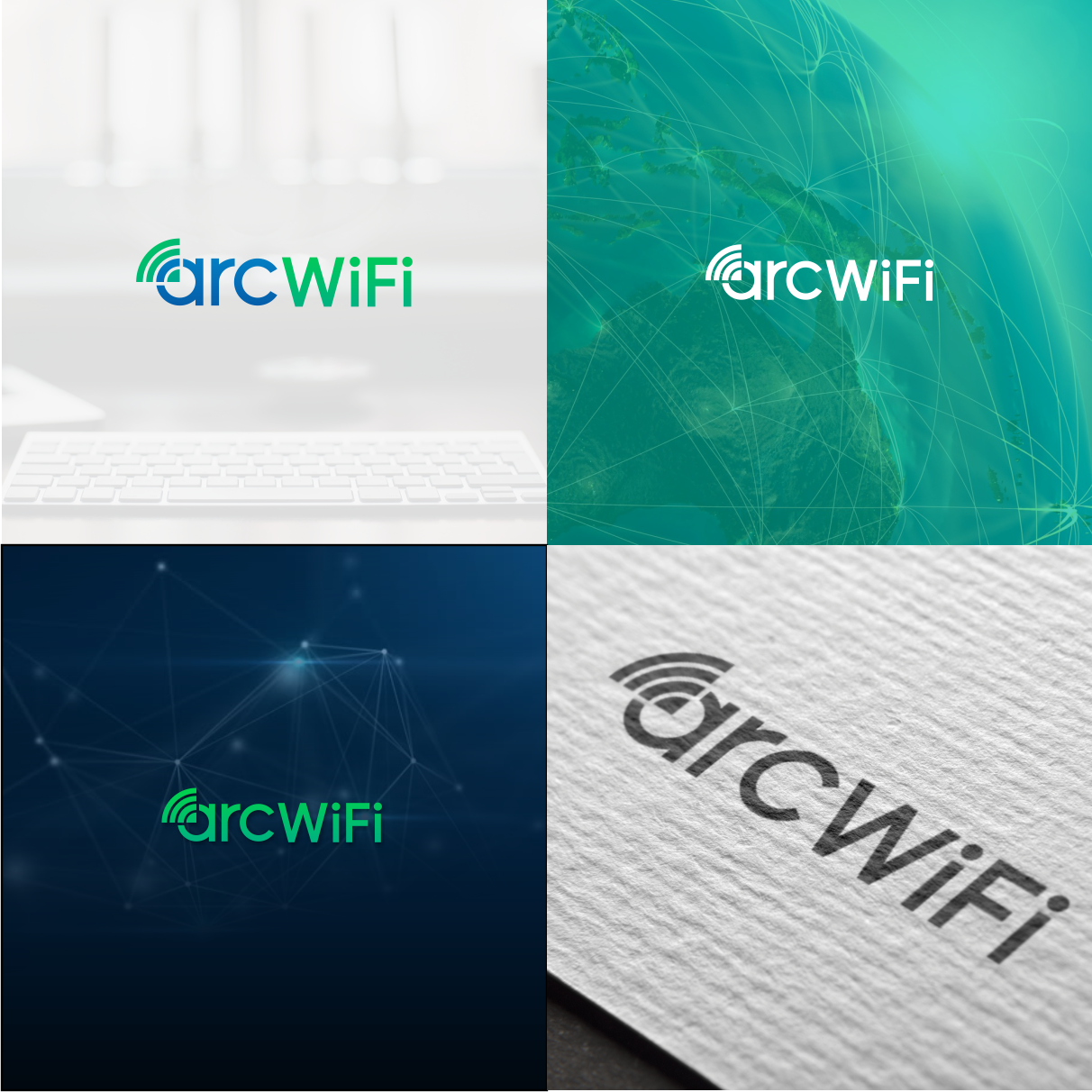 Logo Design by vinch std for ArcWiFi Corporation | Design #22855439