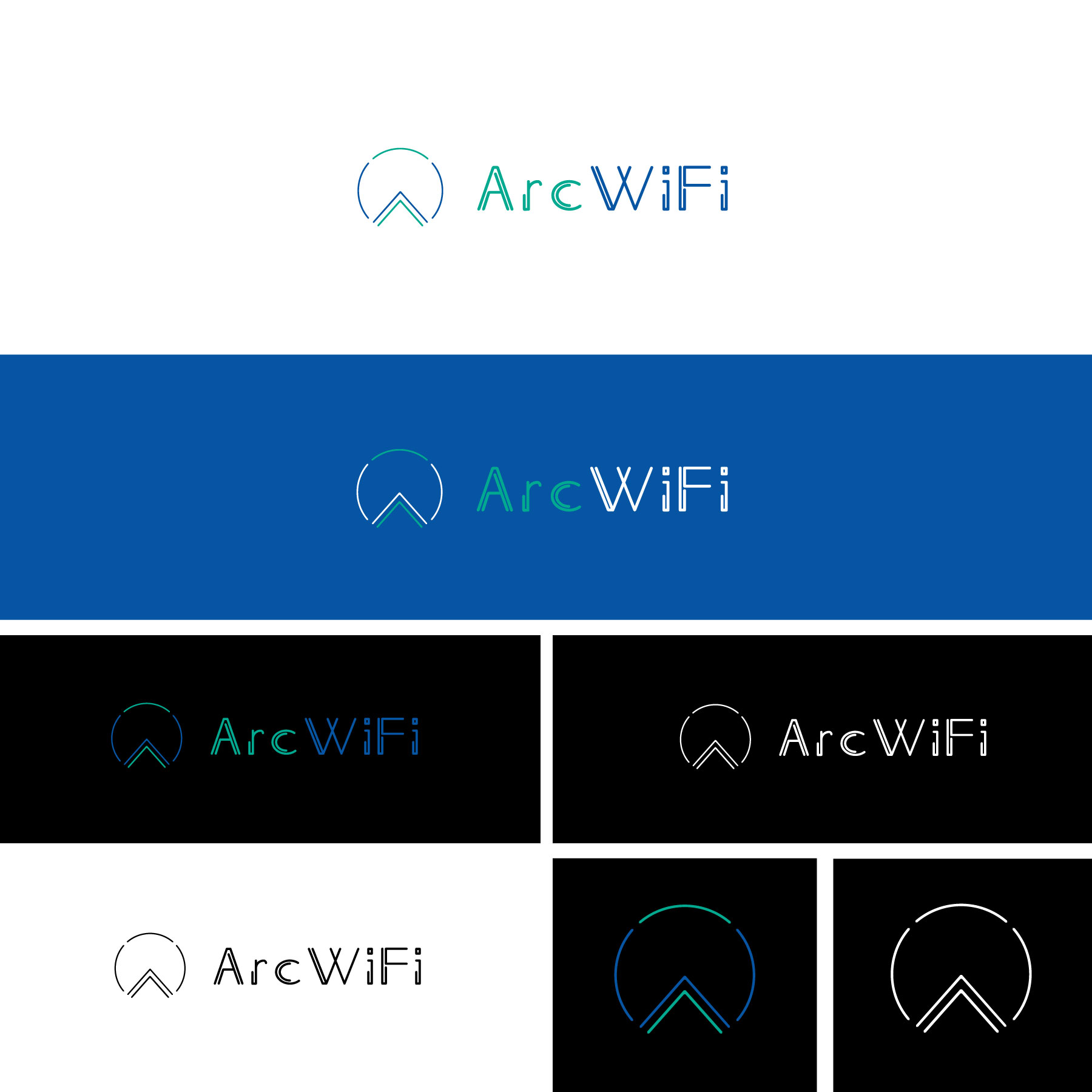 Logo Design by Mellifluent Pen for ArcWiFi Corporation | Design #22846265