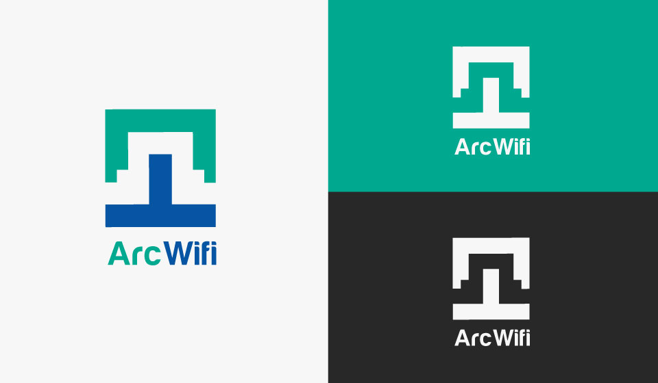 Logo Design by Rizwan 7 for ArcWiFi Corporation | Design #22850959