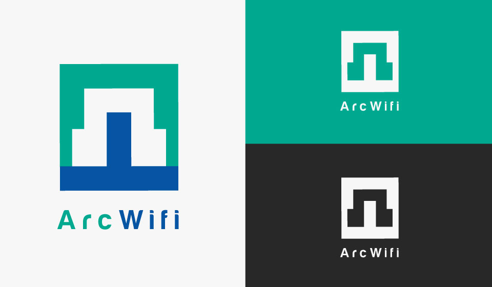 Logo Design by Rizwan 7 for ArcWiFi Corporation | Design #22850963