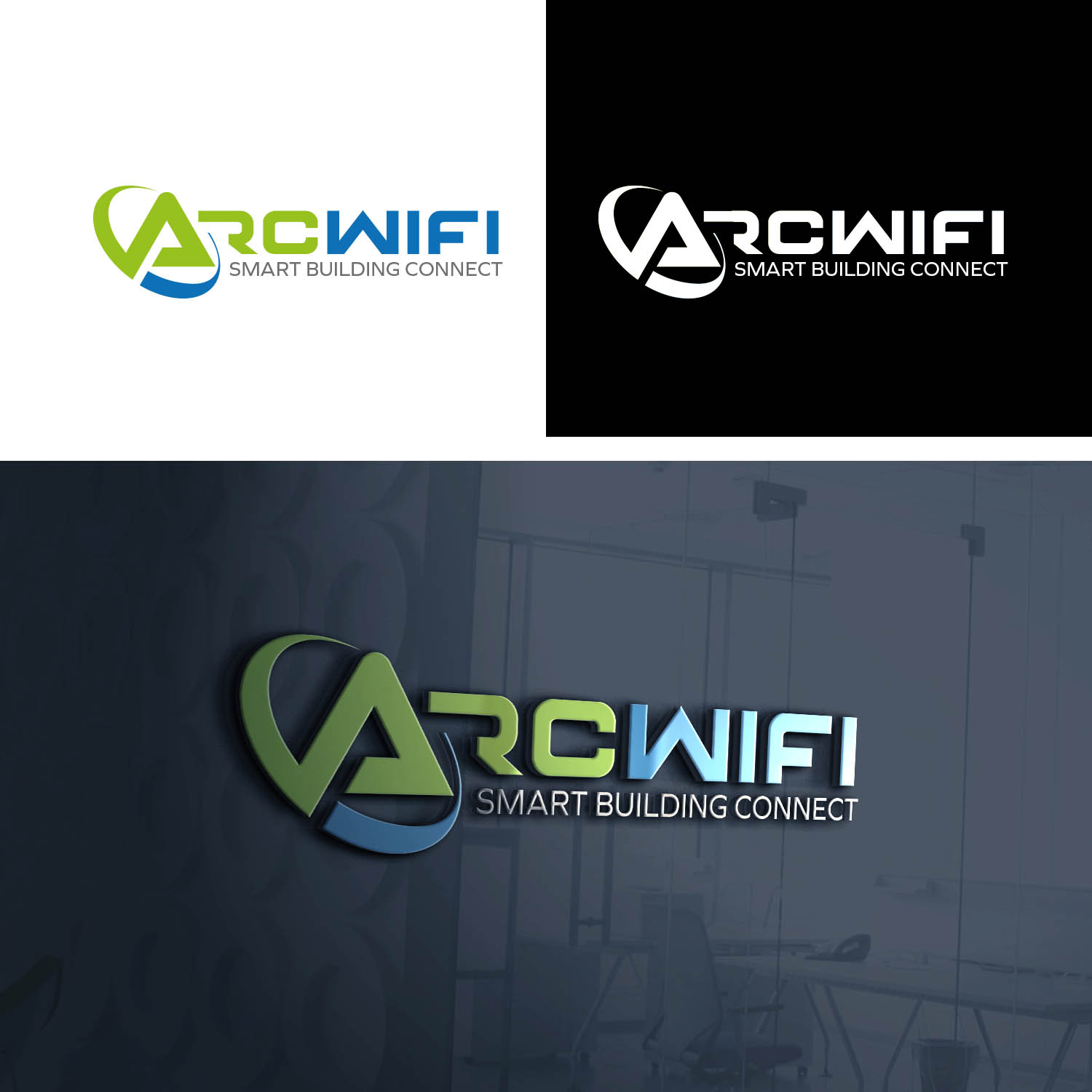 Logo Design by Finley Johnson for ArcWiFi Corporation | Design #22864320