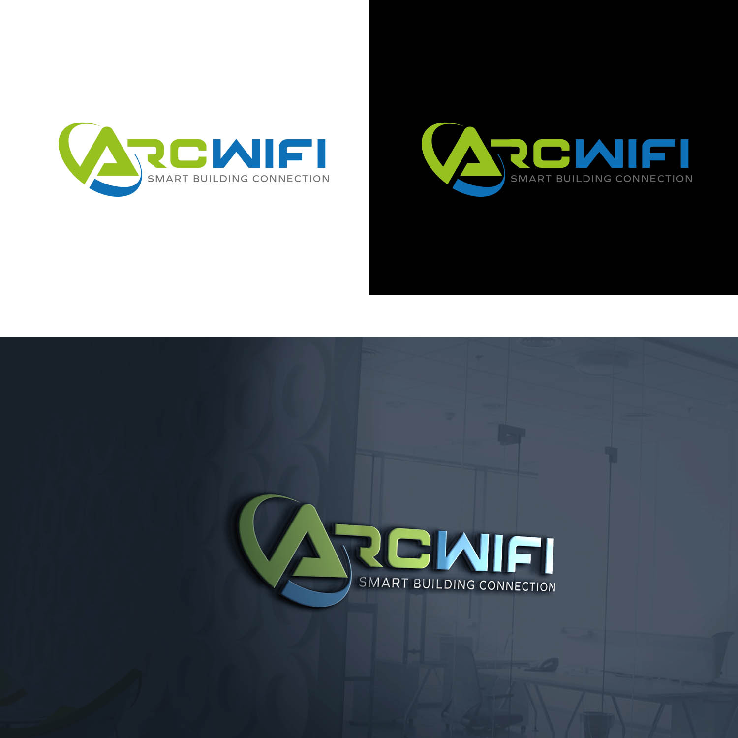 Logo Design by Finley Johnson for ArcWiFi Corporation | Design #22864343