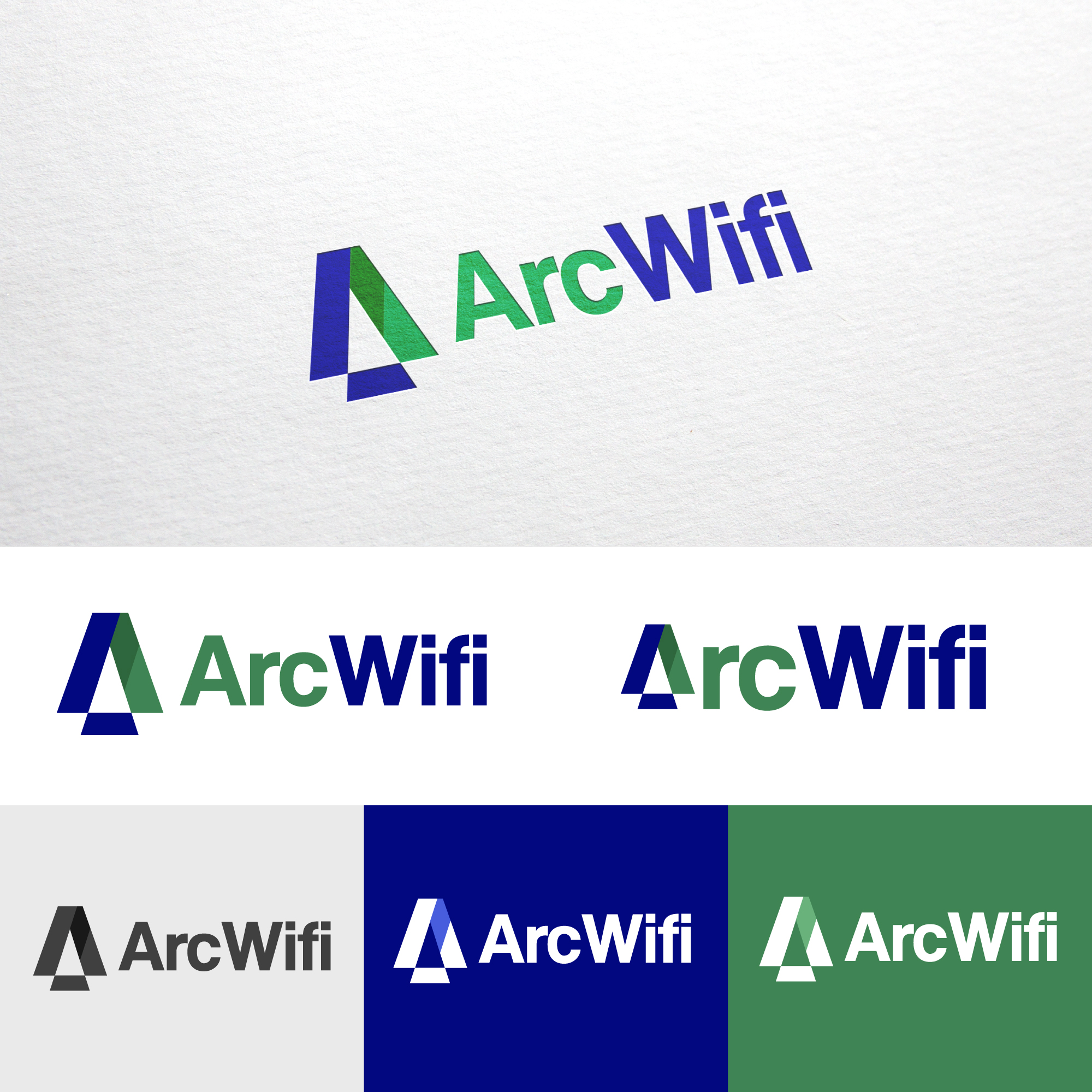 Logo Design by Mrigank Patankar for ArcWiFi Corporation | Design #22848827