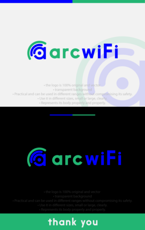 Logo Design by faouzibouyattar for ArcWiFi Corporation | Design: #22847161
