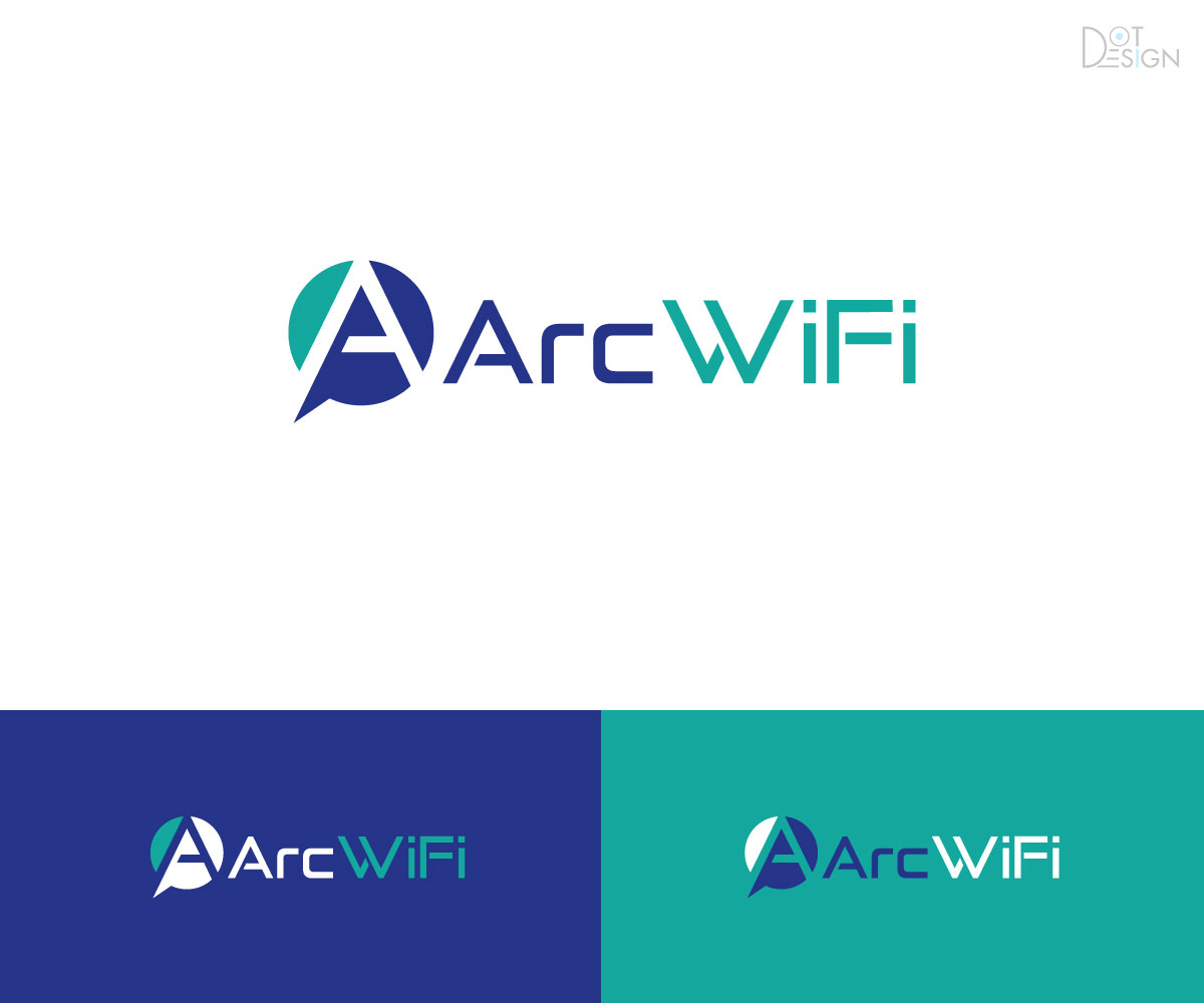 Logo Design by Dot Design 3 for ArcWiFi Corporation | Design #22846154
