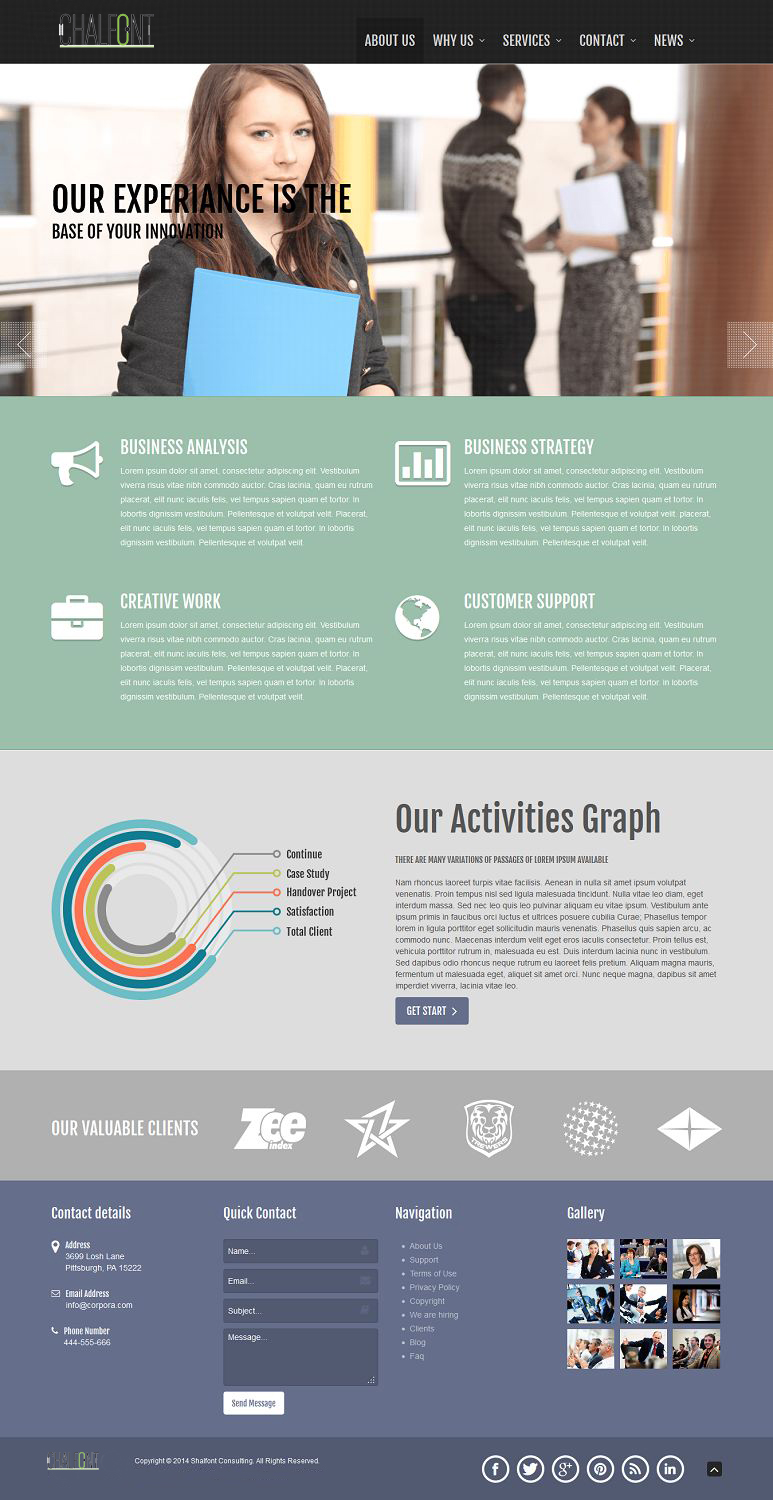 Web Design by PauloF for this project | Design #2971401