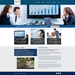 Web Design by  Ria Gupta for this project | Design: #3017578