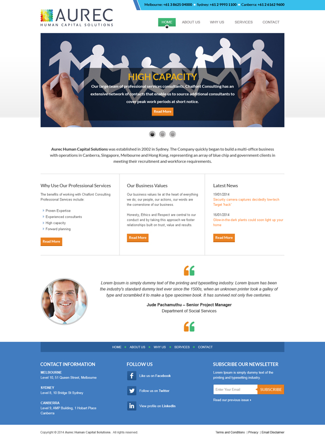 Web Design by Manuli for this project | Design #2981819