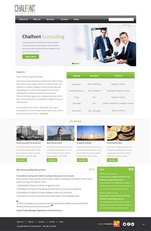 Web Design by pb for this project | Design: #2973185