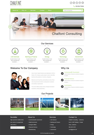 Web Design by pb for this project | Design: #2973201