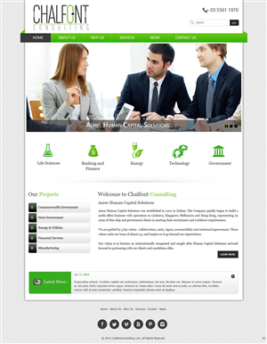 Web Design by pb for this project | Design: #2973204