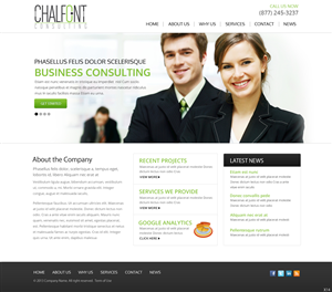 Web Design by pb for this project | Design: #2973207