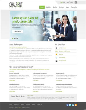 Web Design by pb for this project | Design: #2978544