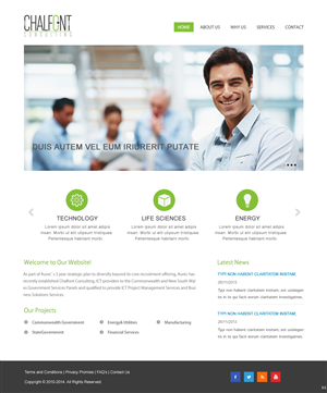 Web Design by pb for this project | Design: #2988842