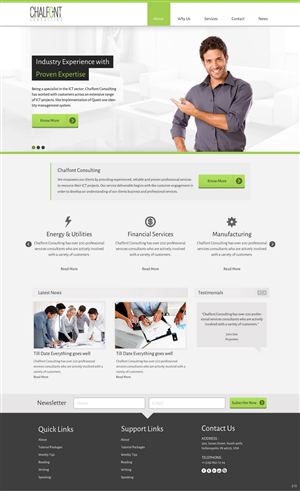 Web Design by pb for this project | Design: #2988846