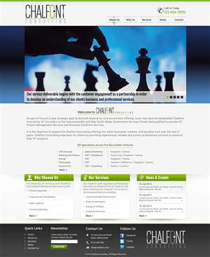 Web Design by Sbss for this project | Design: #2977344