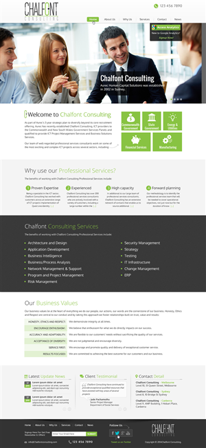Web Design by Sbss for this project | Design: #2994096