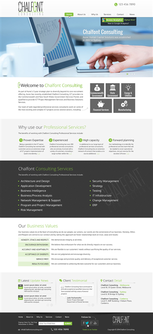 Web Design by Sbss for this project | Design: #2998967
