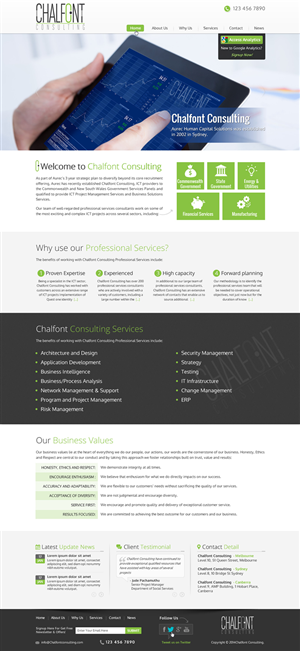 Web Design by Sbss for this project | Design: #2998981